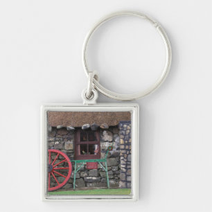 United Kingdom, Scotland, Isle of Skye, stone Keychain