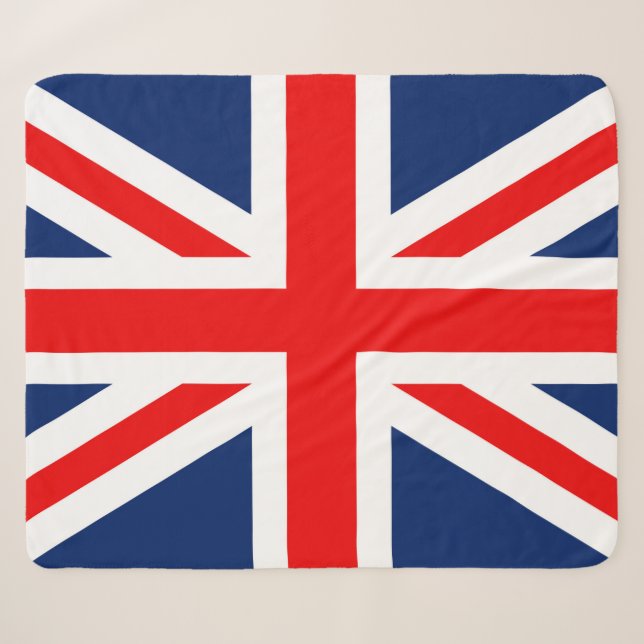 United Kingdom Sherpa Blanket (Front (Horizontal))