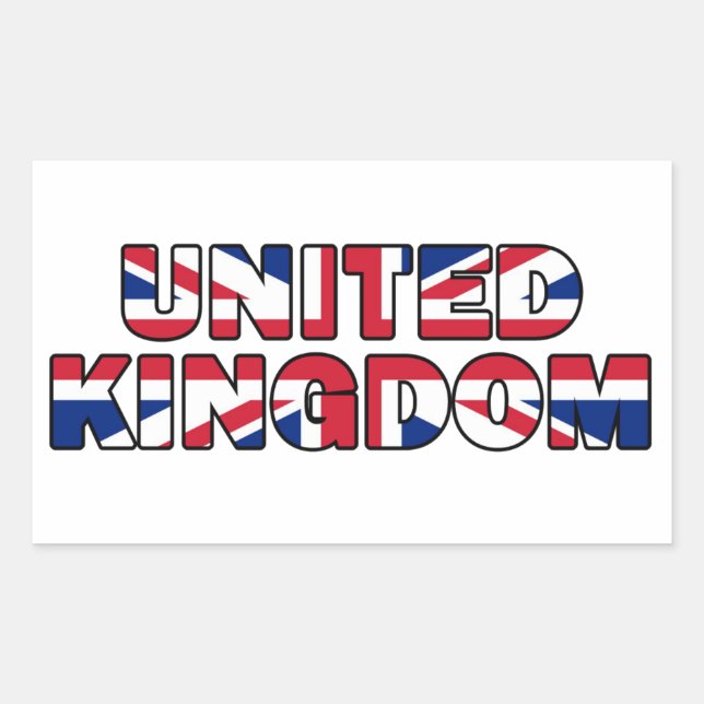 United Kingdom Sticker (Front)