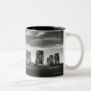United Kingdom, Stonehenge 11 Two-Tone Coffee Mug
