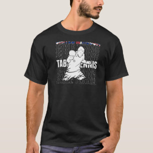 United Kingdom Table Tennis Support British Ping T-Shirt