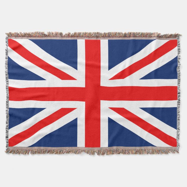 United Kingdom Throw Blanket (Front)