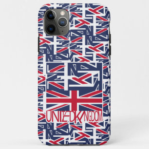 United Kingdom UK flag BY MASANSER PIXELAT iPhone 11 Pro Max Case