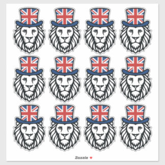United Kingdom Union Flag Lion