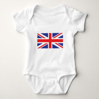 United Kingdom /Union Jack Flag Baby Bodysuit