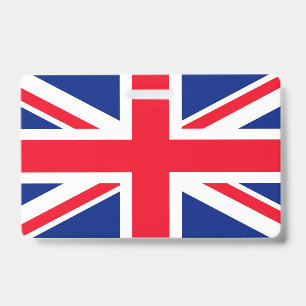 United Kingdom Union Jack Flag Badge