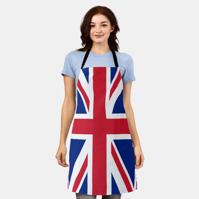 United Kingdom Union Jack Flag of British Colonies Apron (Worn)