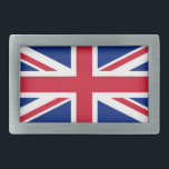 United Kingdom Union Jack Flag of British Colonies Belt Buckle<br><div class="desc">The Union Jack, a tapestry woven with threads of history, flutters proudly, a symbol of a nation forged in unity. Its story begins in 1606, when King James VI of Scotland ascended to the English throne as King James I. To commemorate the union of these two kingdoms, he commissioned a...</div>