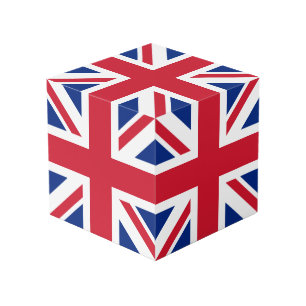 United Kingdom Union Jack Flag of British Colonies Cube