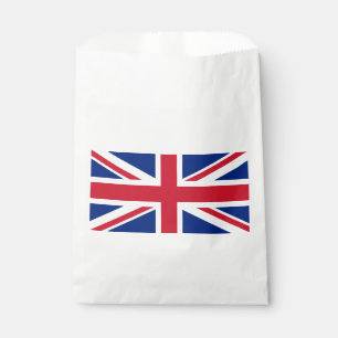 United Kingdom Union Jack Flag of British Colonies Favour Bag