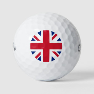 United Kingdom Union Jack Flag of British Colonies Golf Balls