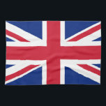 United Kingdom Union Jack Flag of British Colonies Kitchen Towel<br><div class="desc">The Union Jack, a tapestry woven with threads of history, flutters proudly, a symbol of a nation forged in unity. Its story begins in 1606, when King James VI of Scotland ascended to the English throne as King James I. To commemorate the union of these two kingdoms, he commissioned a...</div>
