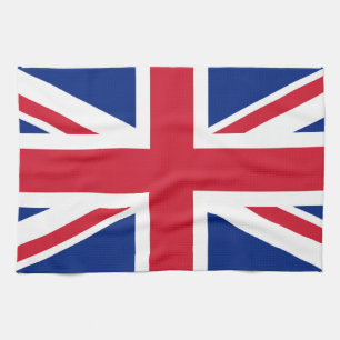 United Kingdom Union Jack Flag of British Colonies Kitchen Towel