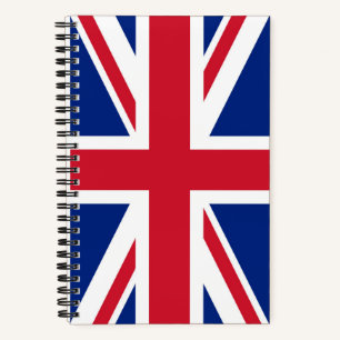 United Kingdom Union Jack Flag of British Colonies Notebook