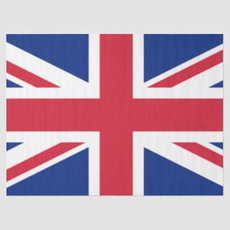United Kingdom Union Jack Flag of British Colonies Tissue Paper