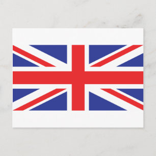 United Kingdom /Union Jack Flag Postcard