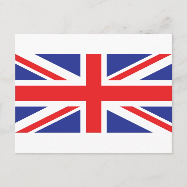 United Kingdom /Union Jack Flag Postcard (Front)