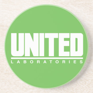 United Laboratories Sandstone Drink Coasters