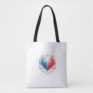 United Love Inspirational Romantic Heart Sac fourr