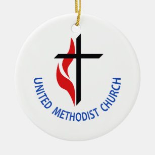 United Methodist Ceramic Ornament