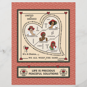 United Or Divided 1_Flat Paper Sheet 8.5"x11"