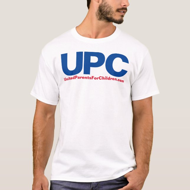 United Parents For Children Code Homme T-Shirt (Devant)