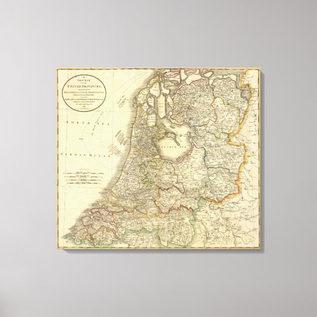 United Provinces Canvas Print (Front)