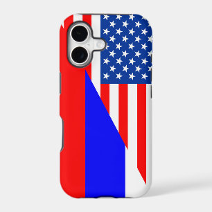 united state america russia half flag usa country