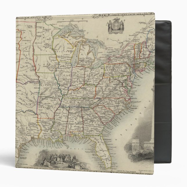 United States 10 Binder (Front/Inside)