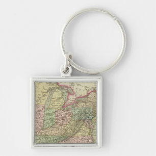 United States 10 Keychain