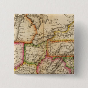 United States 11 2 Inch Square Button