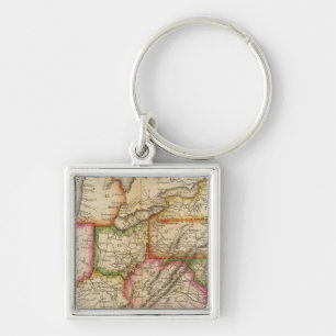 United States 11 Keychain