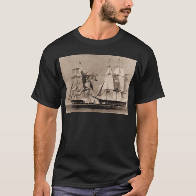 United States 1798, Historic US ship T-Shirt (Front)