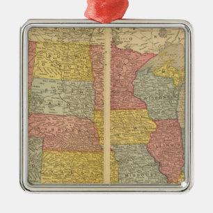 United States 21 Metal Ornament