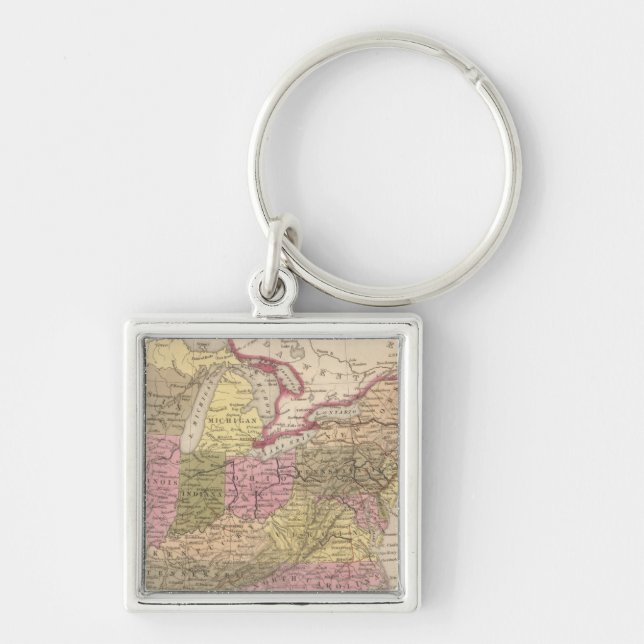 United States 23 Keychain (Front)