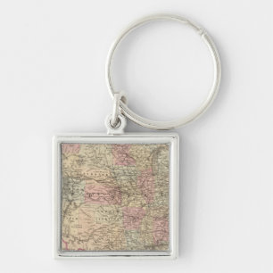 United States 24 Keychain