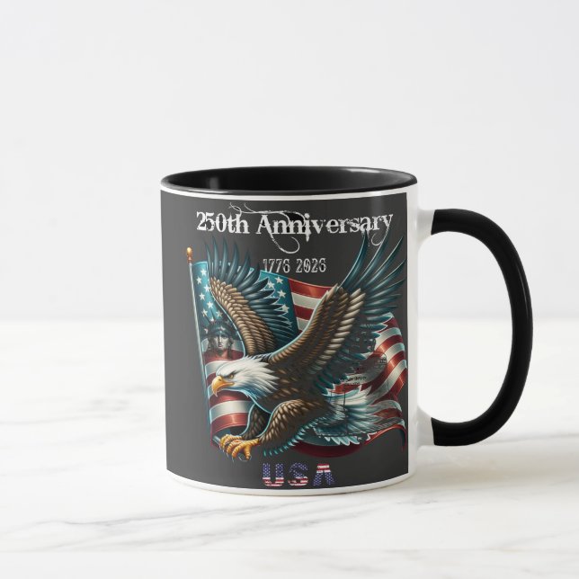  United States 250th Anniversary Celebration Mug (Right)