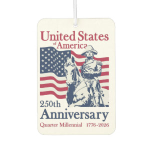 United States 250th Anniversary Commemorative Art  Air Freshener