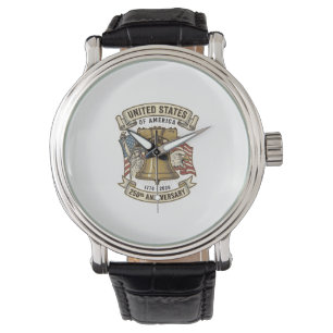 United States 250th Anniversary Patriotic Vector D Watch