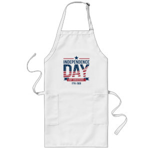 United States 250th Independence Day Anniversary  Long Apron