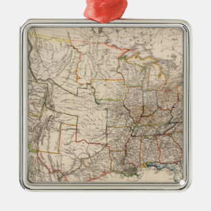United States 25 Metal Ornament