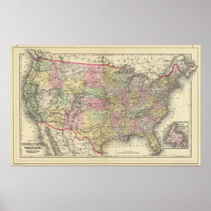 United States 28 Poster