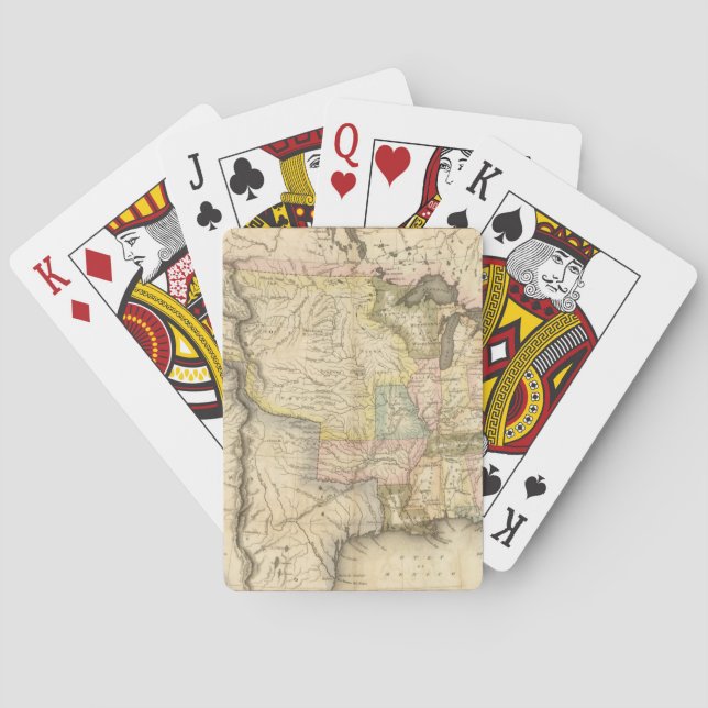 United States 29 Playing Cards (Back)