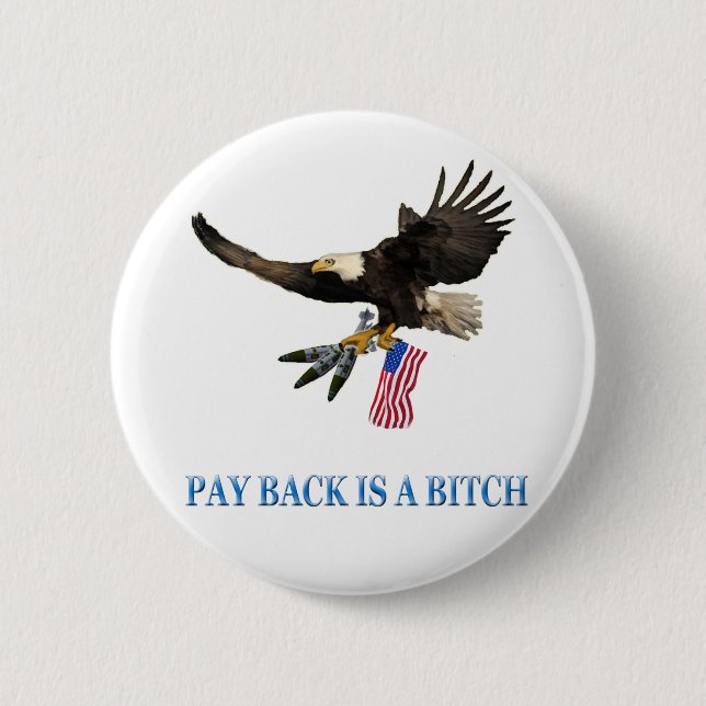 United States 2 Inch Round Button (Front)