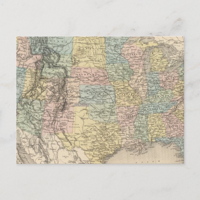 United States 30 Postcard (Front)
