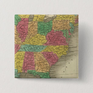 United States 33 2 Inch Square Button
