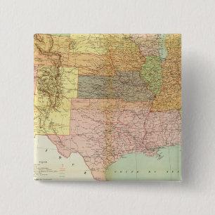 United States 33 2 Inch Square Button