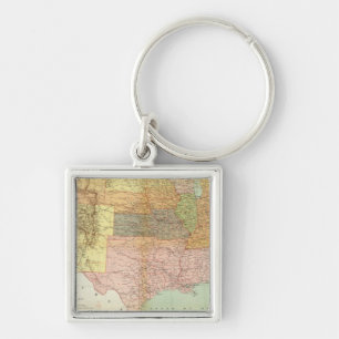 United States 33 Keychain