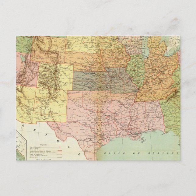 United States 33 Postcard (Front)