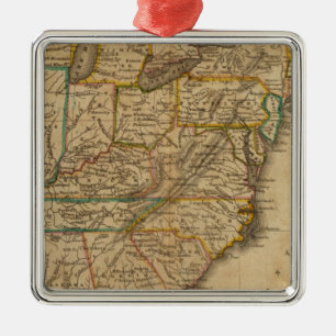 United States 3 Metal Ornament